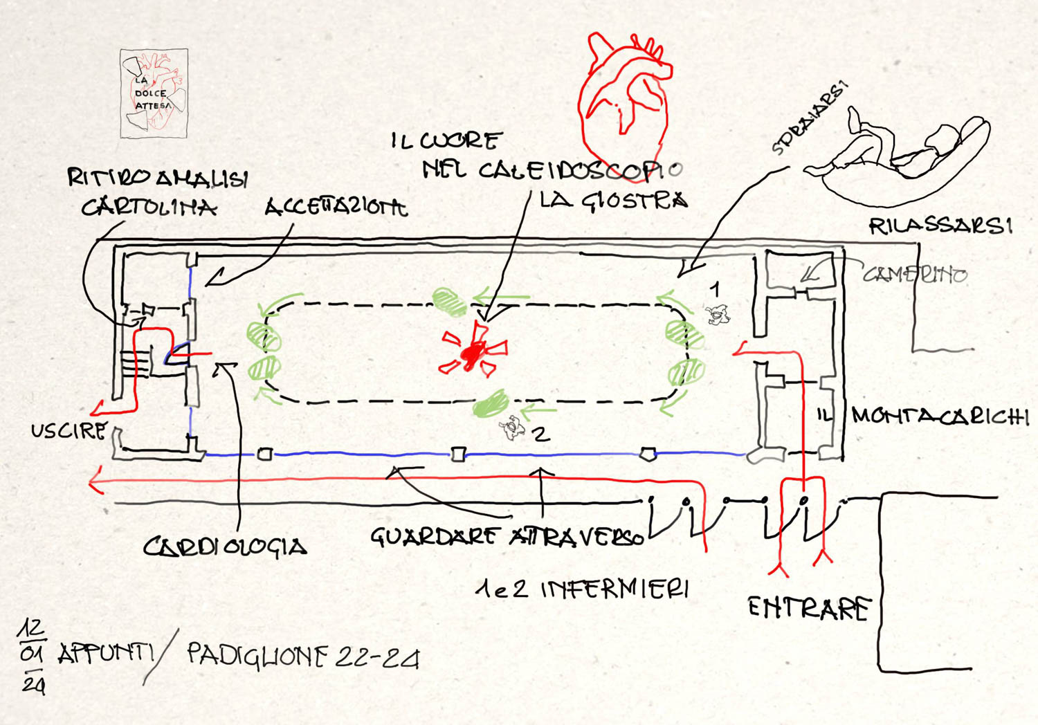 drawing blueprint for a space at Salone del Mobile 2025