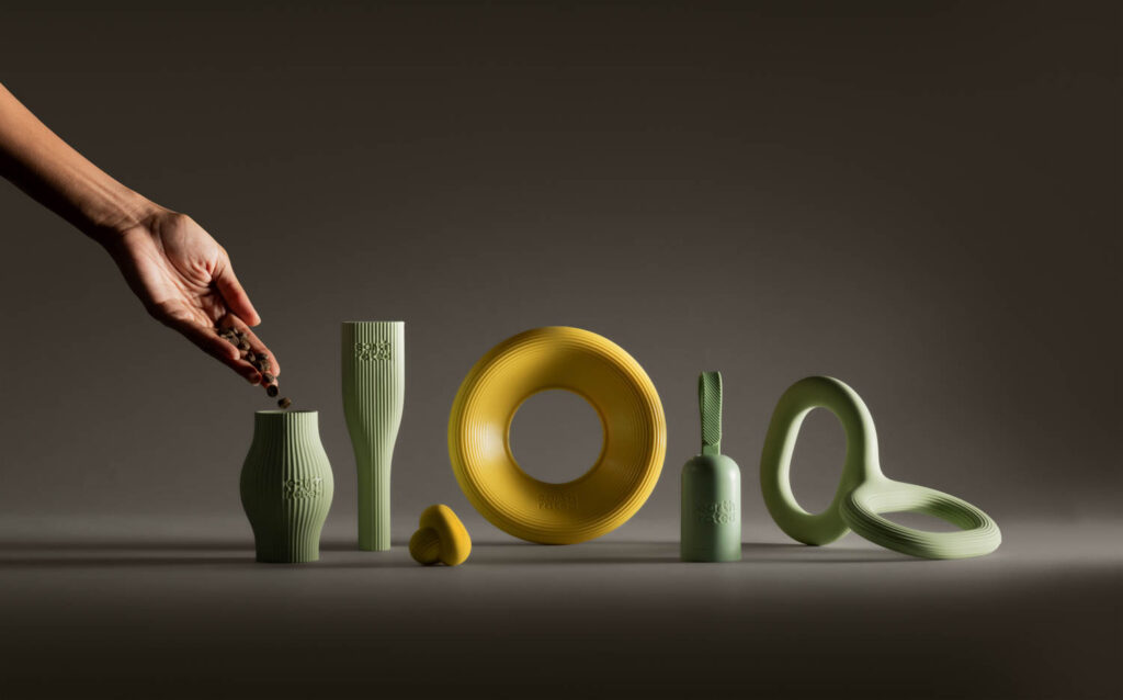 a collection of earthen ceramics