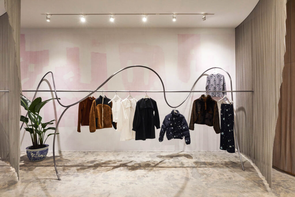 storefront with multiple clothes
