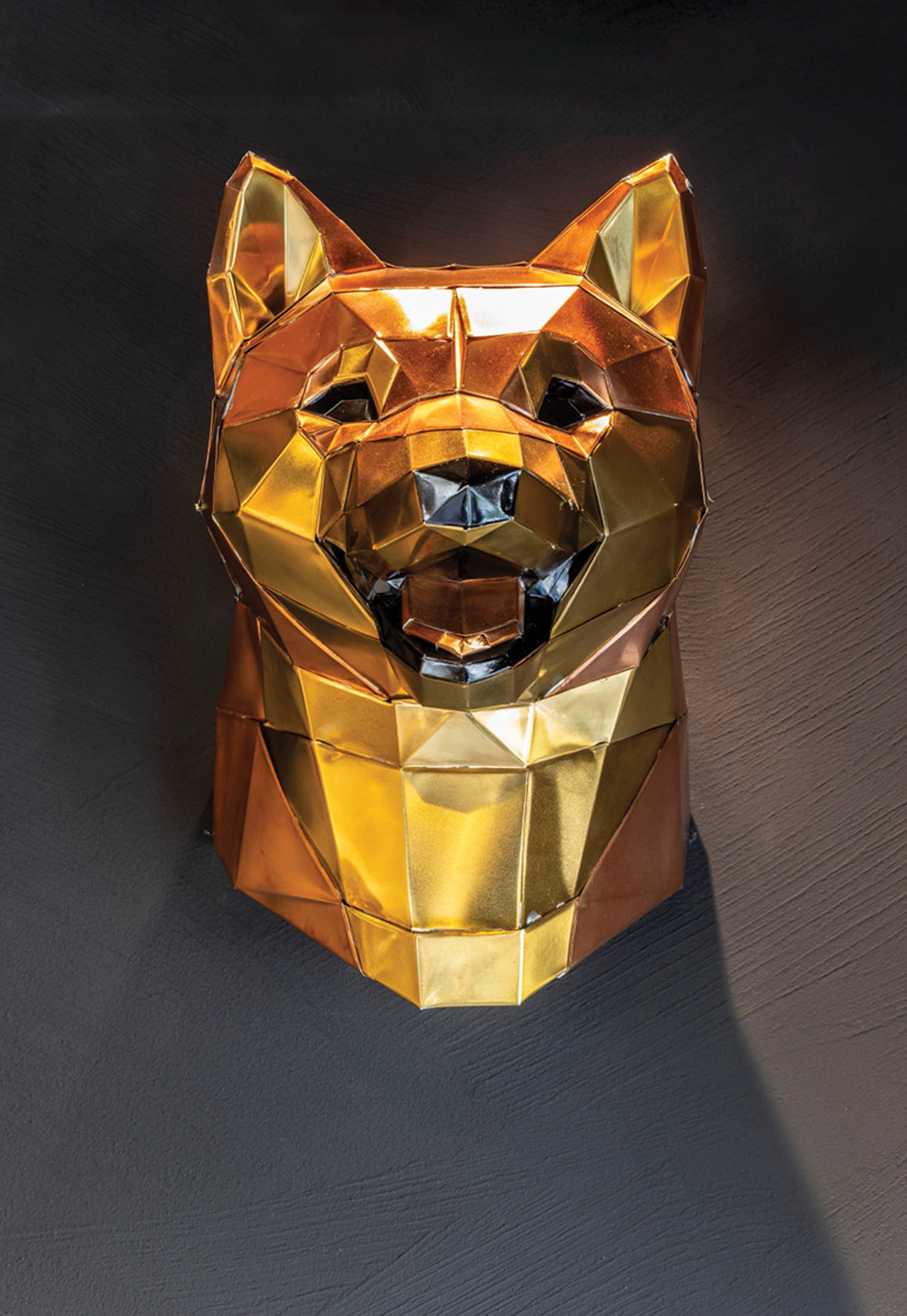 dog sculpture