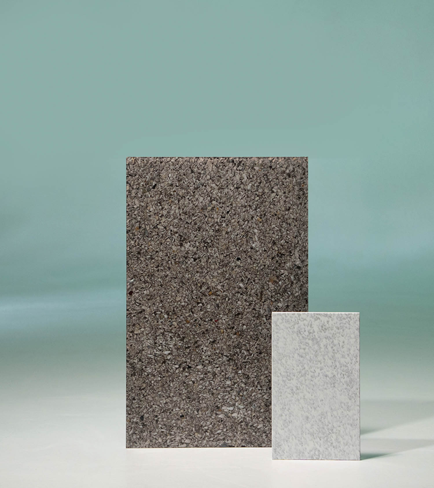 a pair of concrete blocks