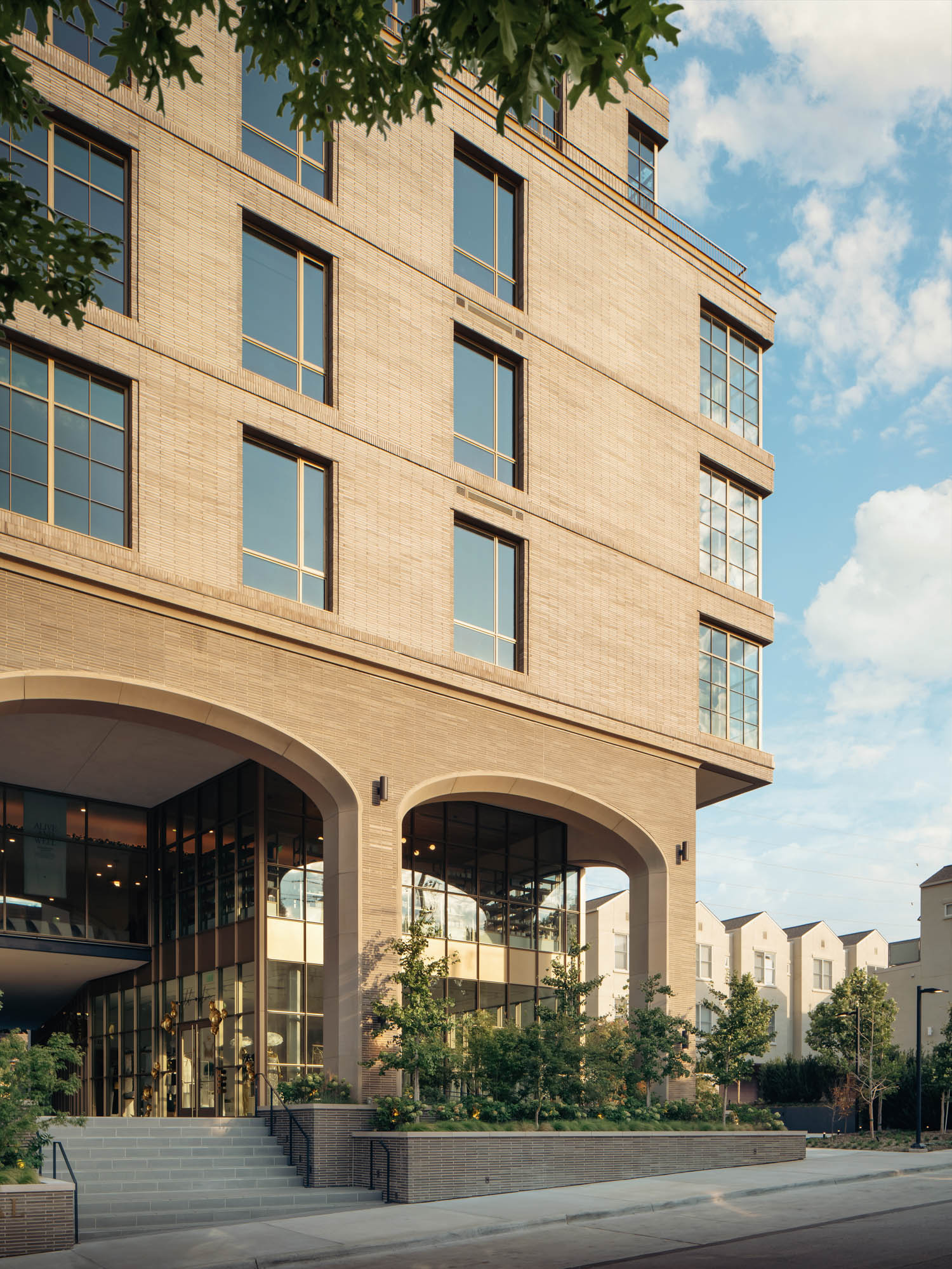 exterior facade of building