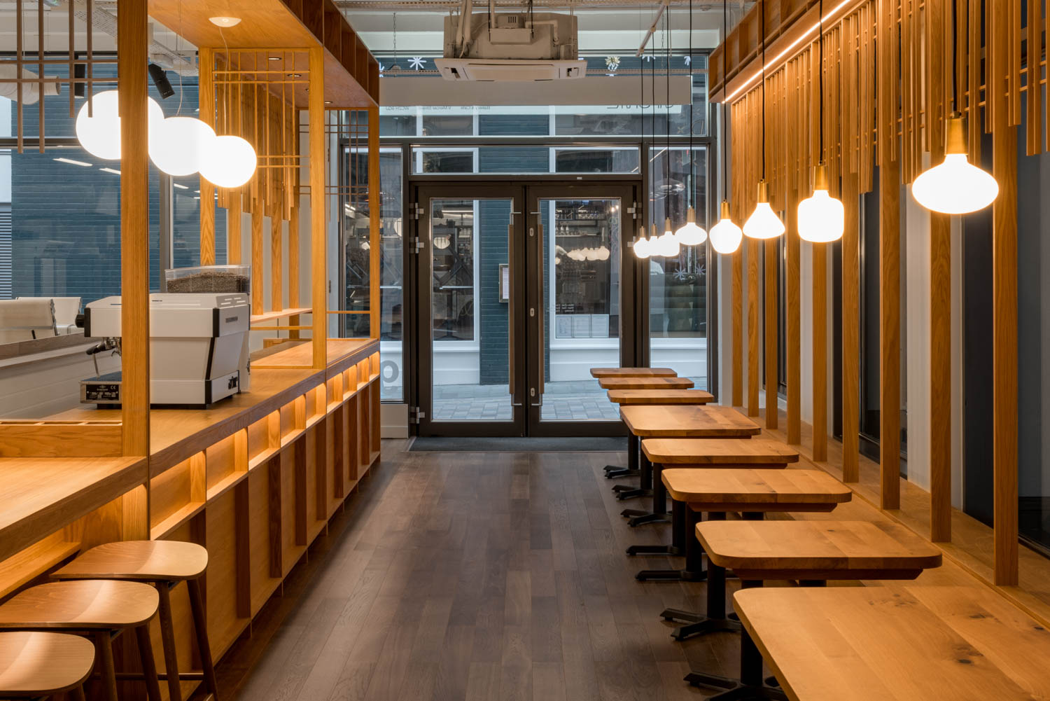 interior of bakery
