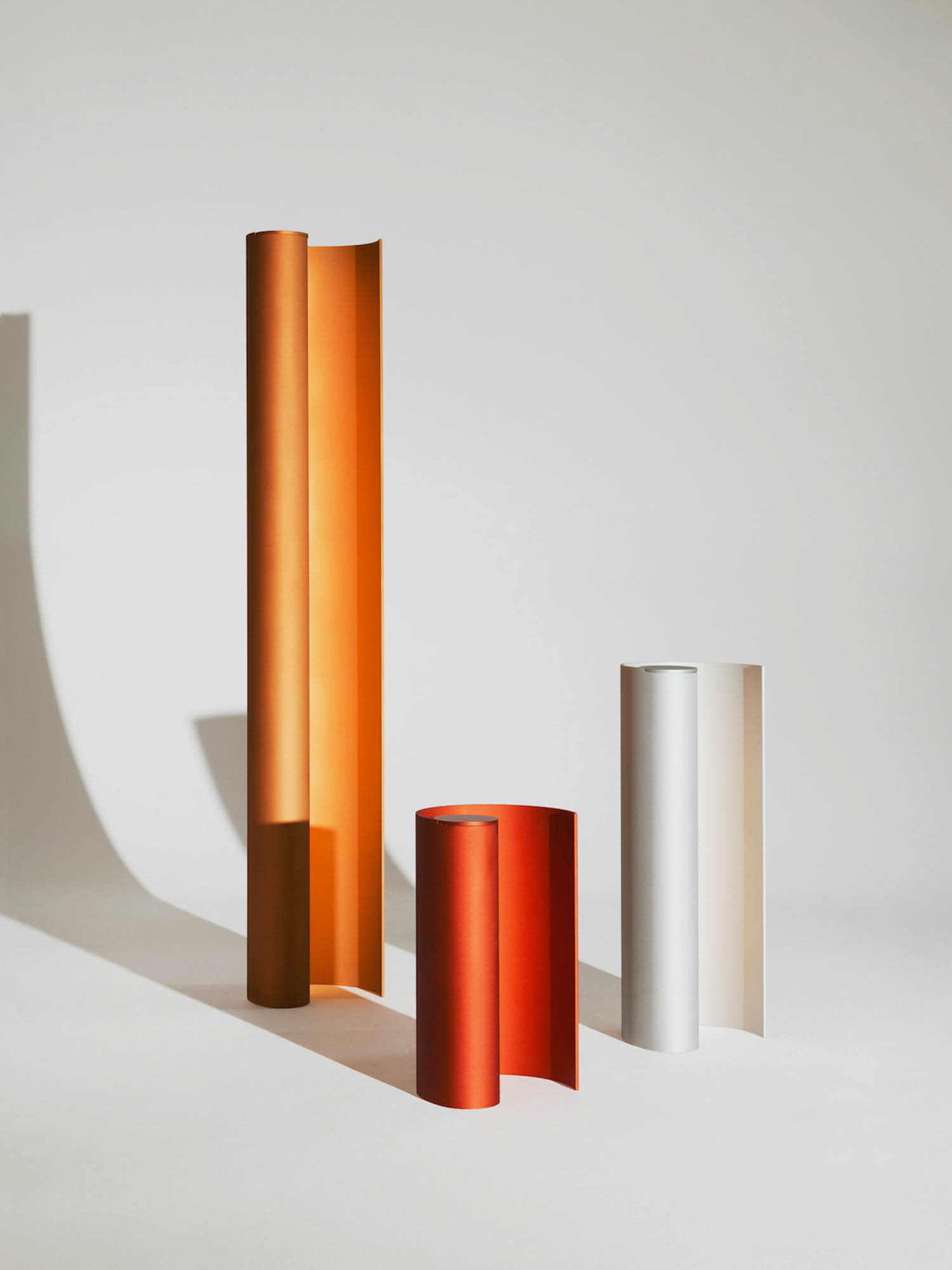 different colored columns of varying heights