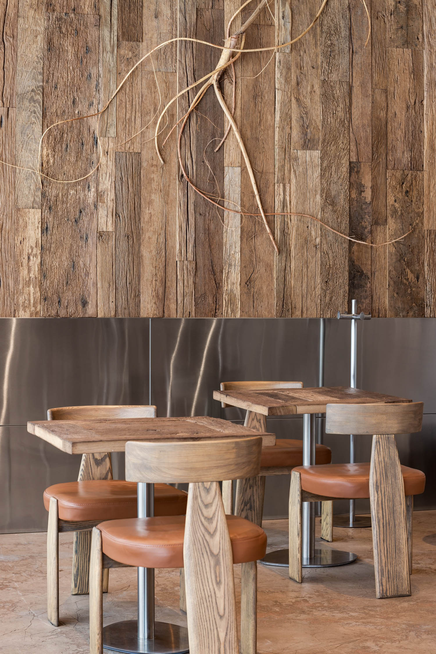 custom designed furniture in front of the wall
