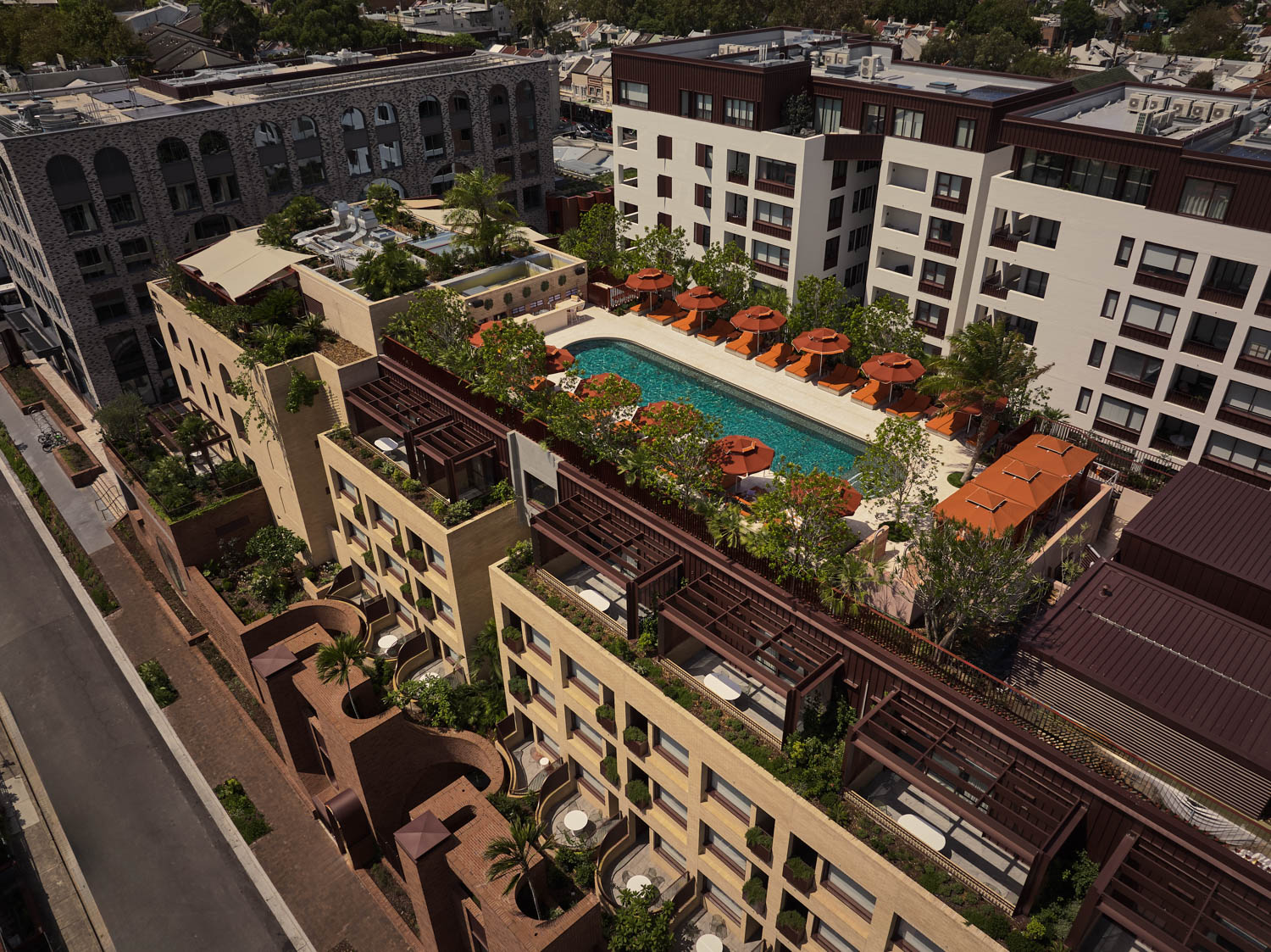 exterior shot of hotel