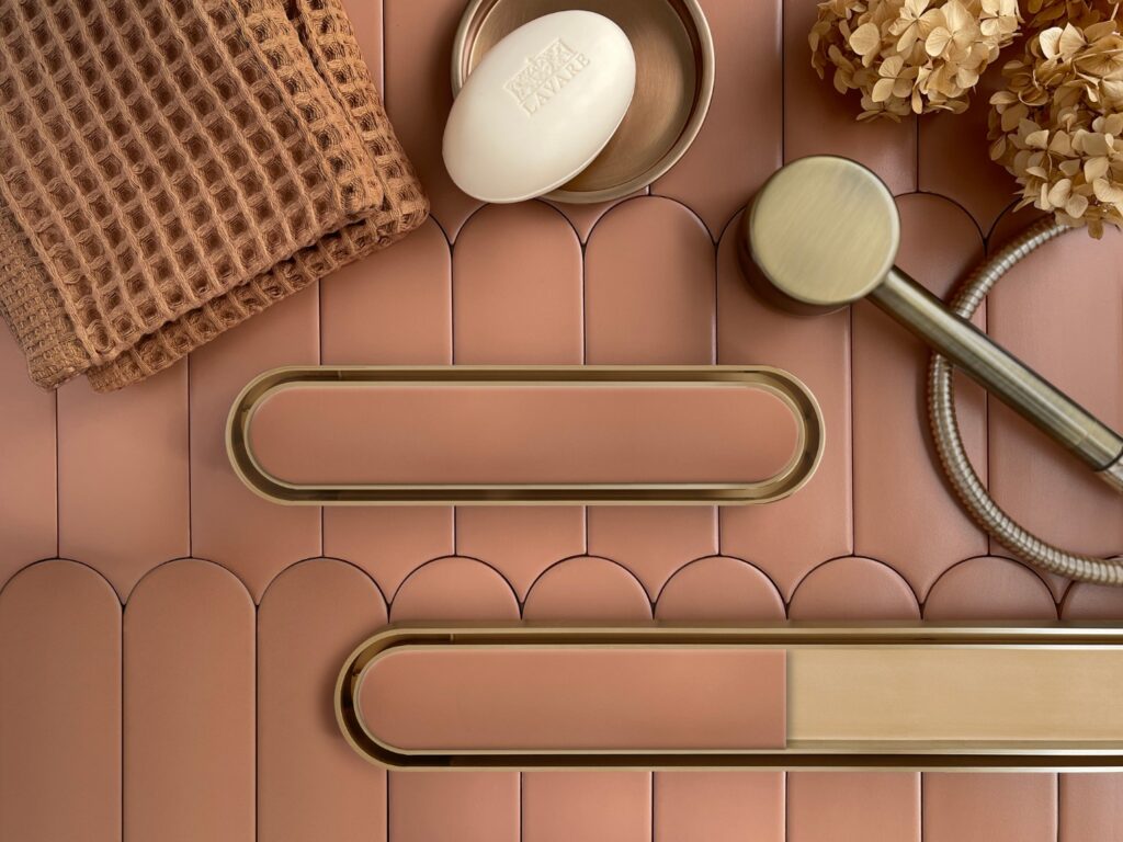 Infinity Drain - Disco-Rectangle Tile Insert Linear Drain image