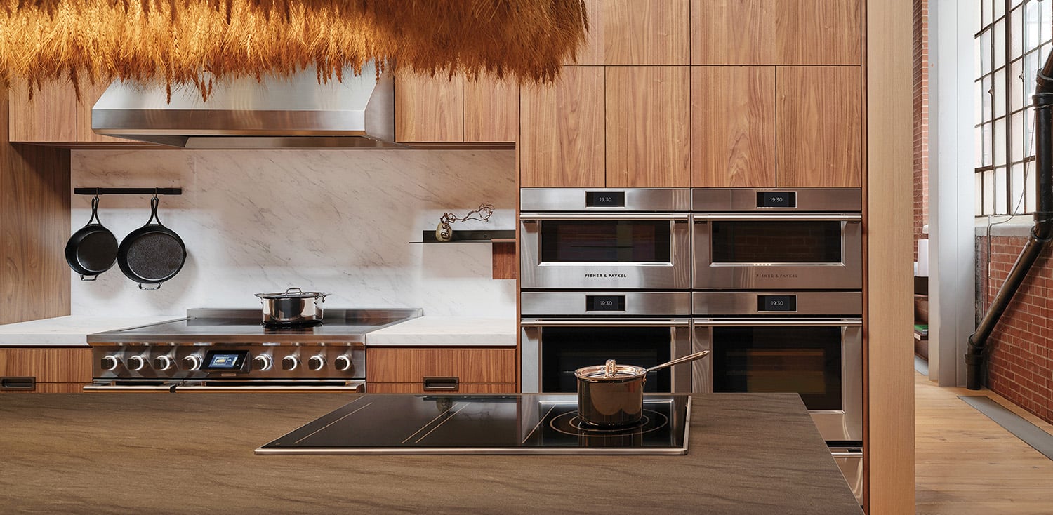 "A kitchen with a stove, oven, and sink"