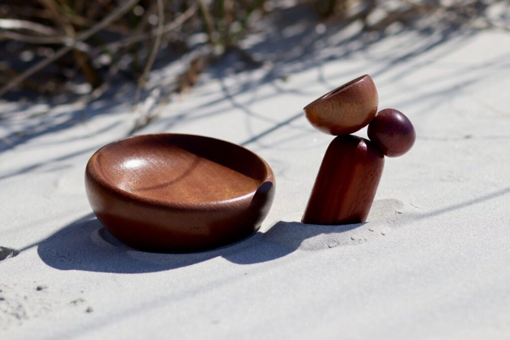Jade Wells - Geometric Candle Holder & Bowl image
