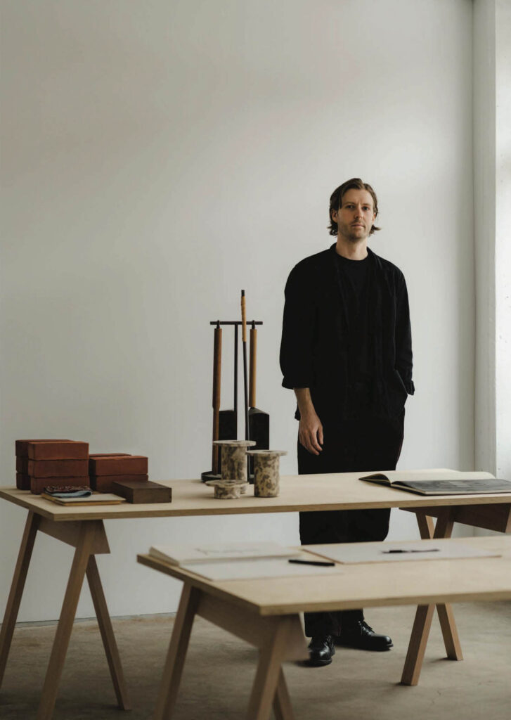 designer in studio