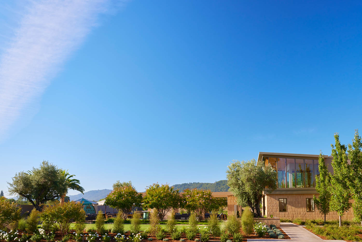 exterior facade of winery