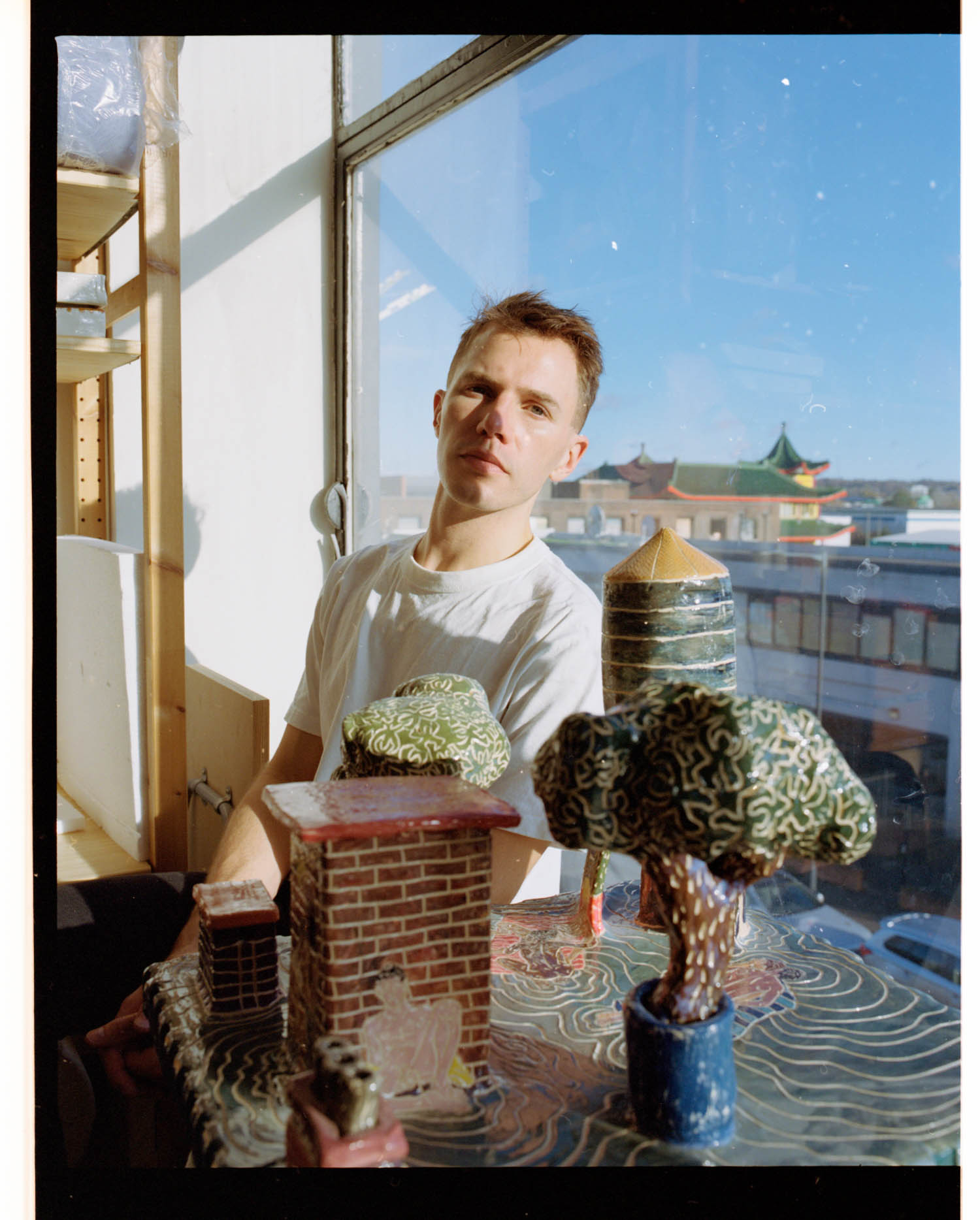 portrait of Krzysztof Strzelecki.