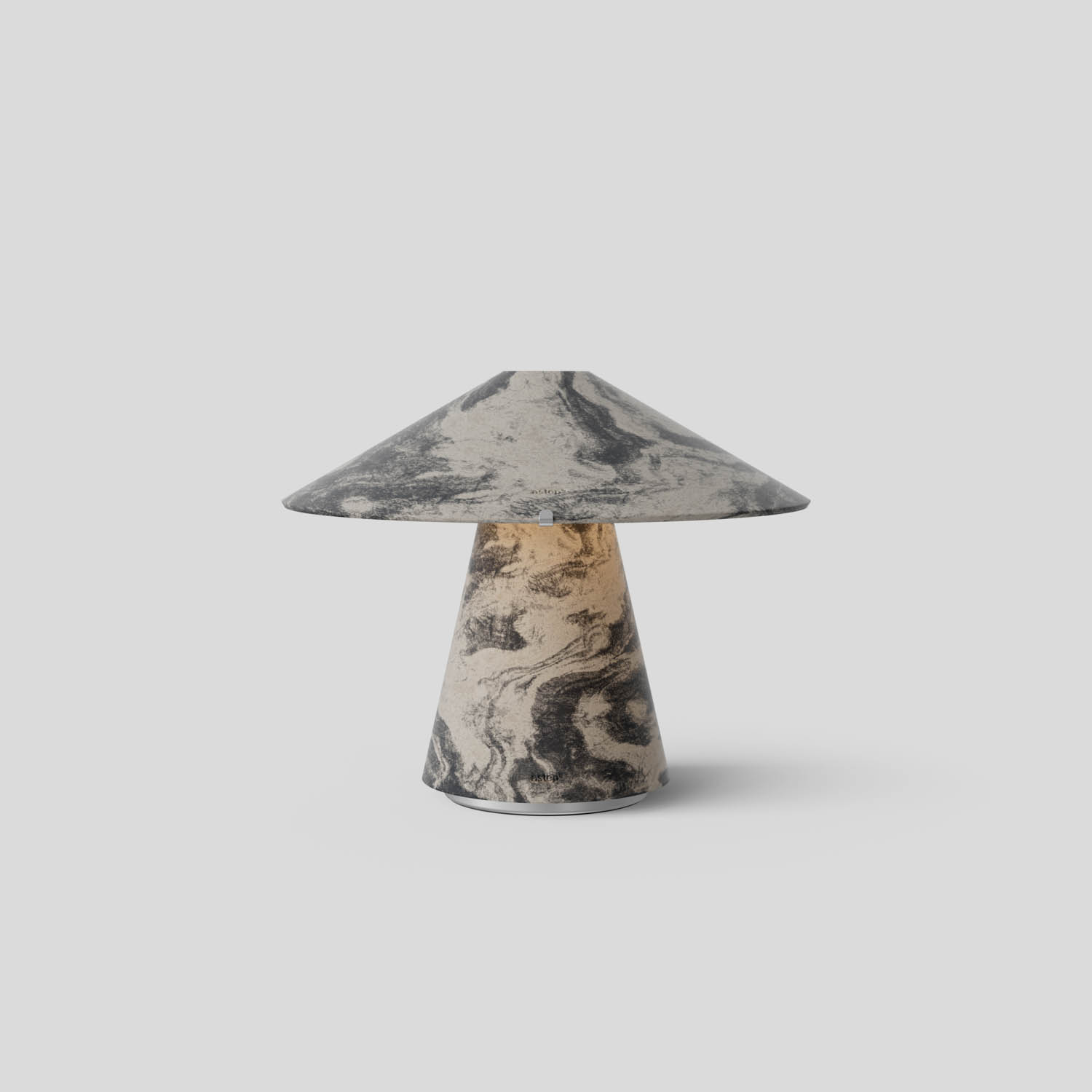 black marbled lamp