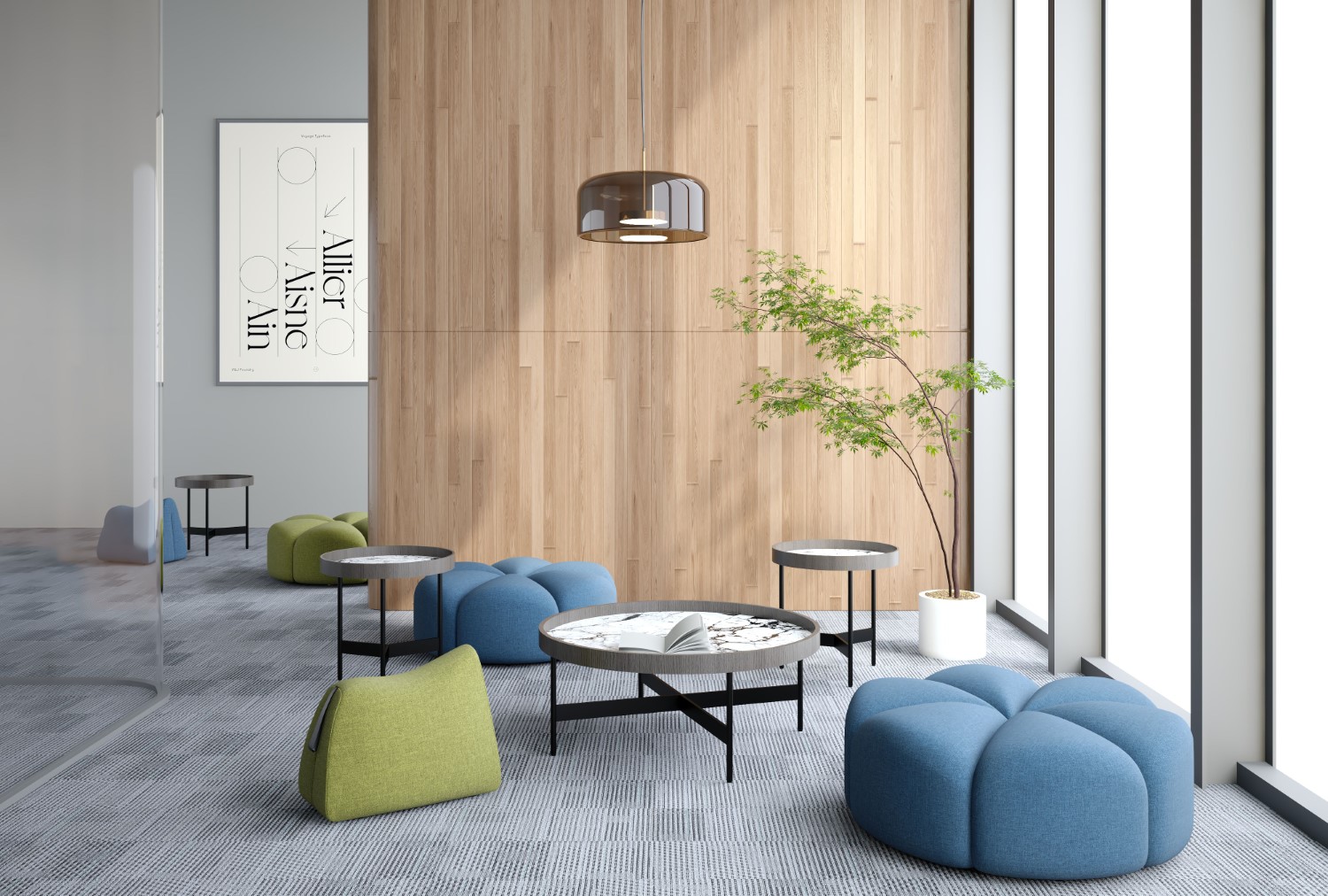 HiP Awards 2025 Petalstool Collection for Fríant for Workplace: Stool