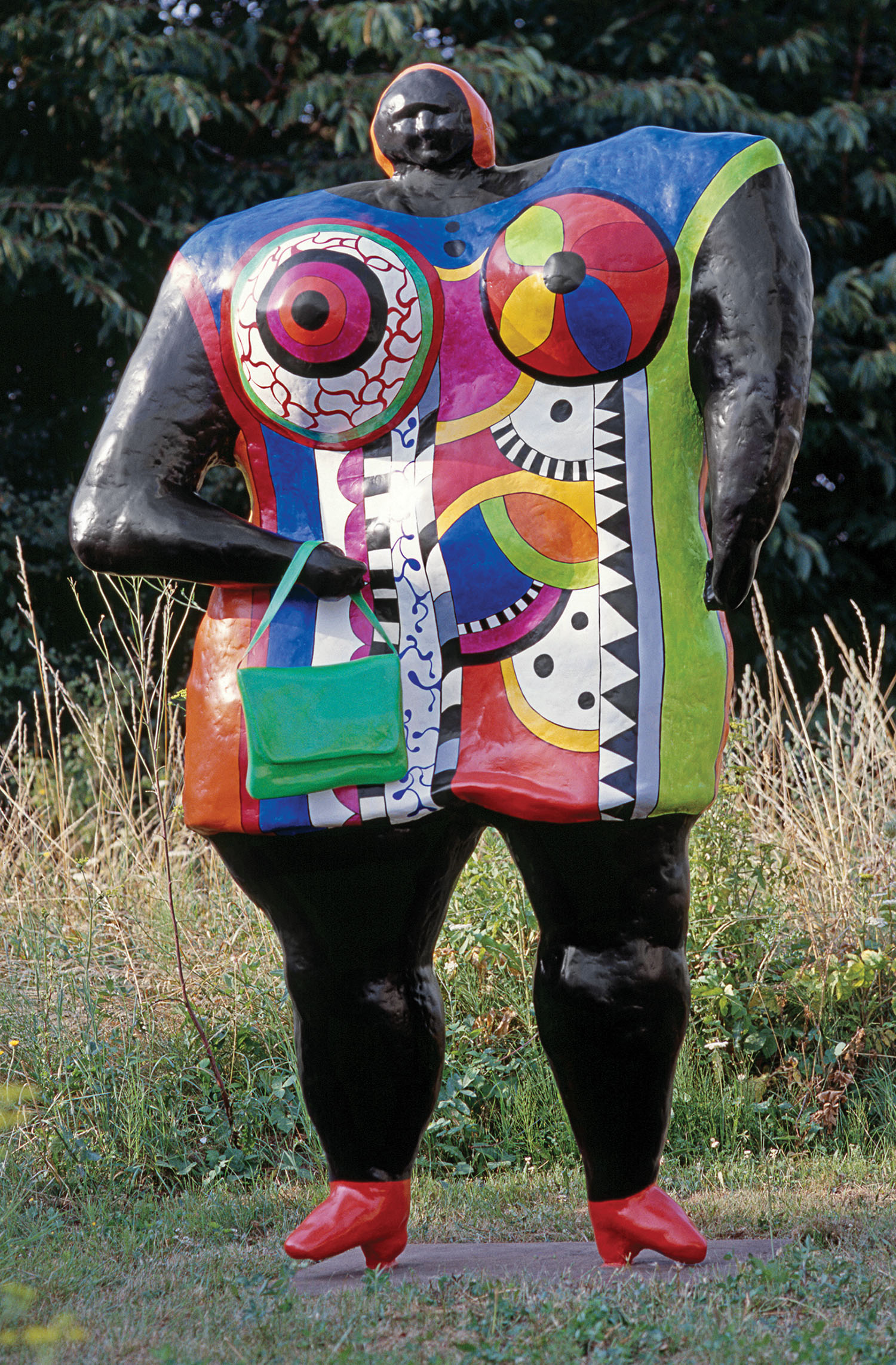 A man in a costume made of a bear.