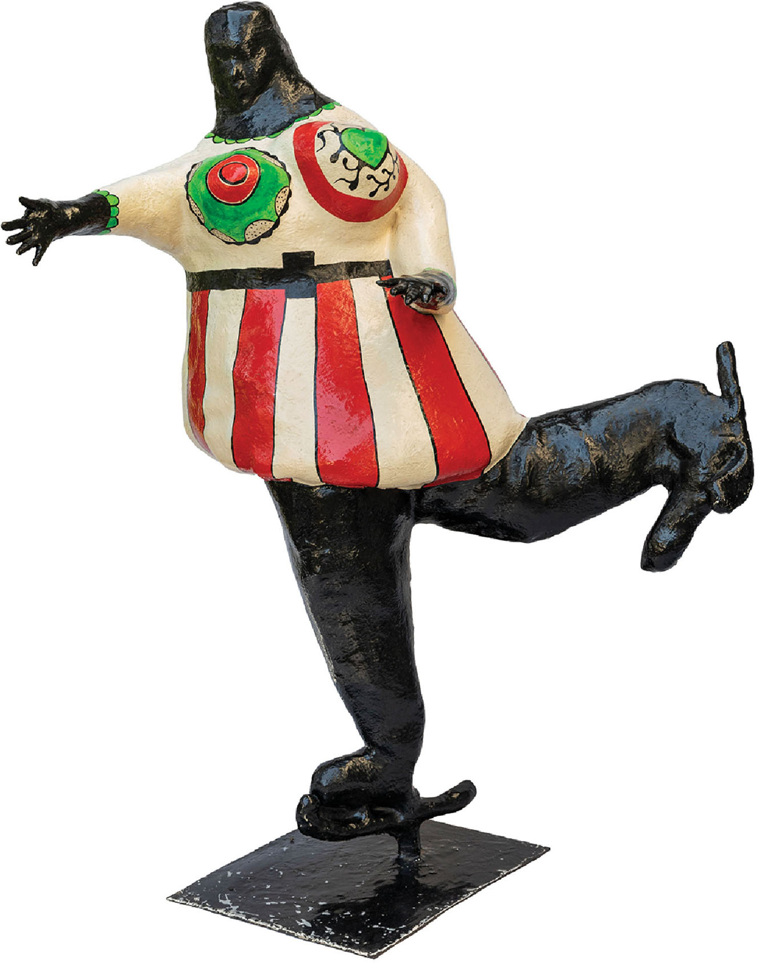 A statue of a man in a suit.