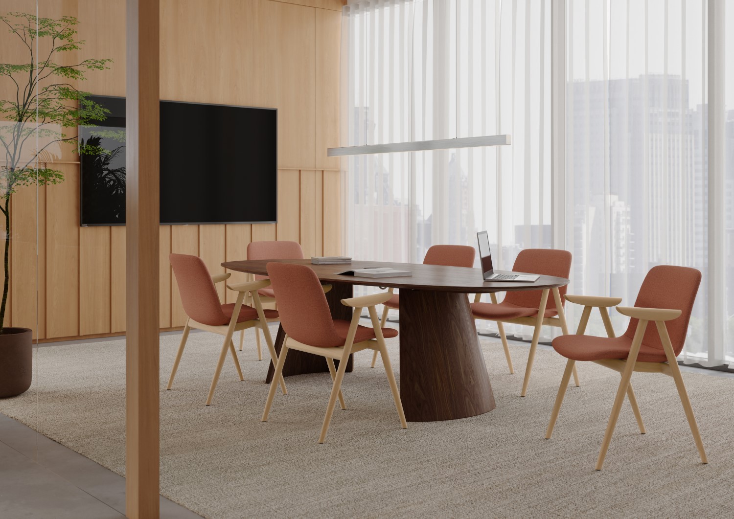 HiP Awards 2025 Hout for Keilhauer for Workplace: Seating