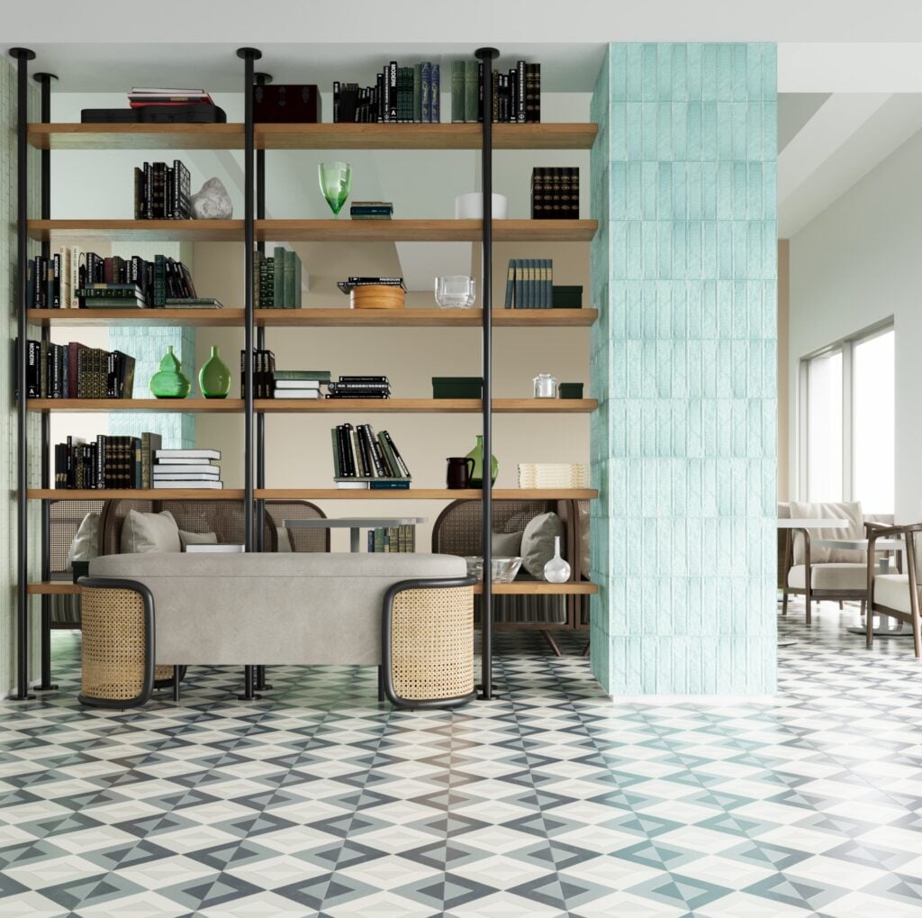 HiP Awards 2025 Amtico Digital Mosaics for Mannington Commercial for Hospitality: Hard Flooring