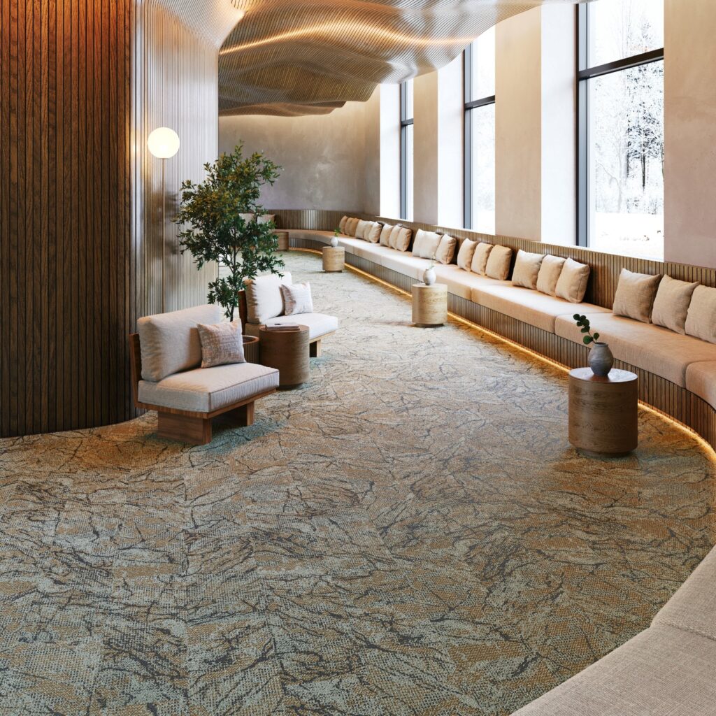 HiP Awards 2025 Wild Threads for Mannington Commercial for Workplace: Carpet