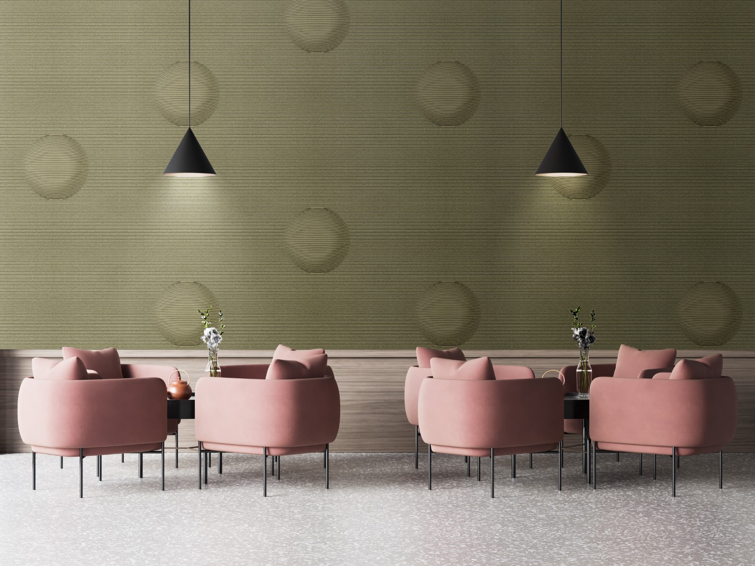 HiP Awards 2025 Muratto for Momentum Textiles & Wallcovering for Workplace: Acoustical Applications