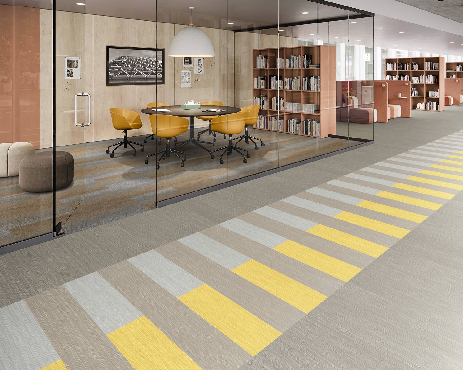 HiP Awards 2025 ColorLink for Shaw Contract for Health & Wellness: Flooring
