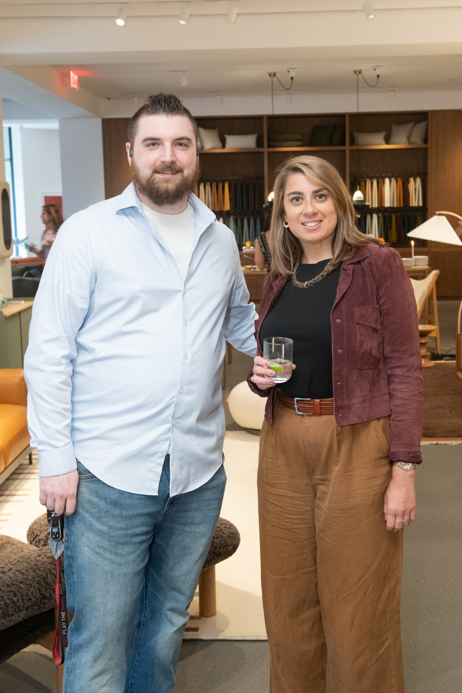 attendees at design within reach event