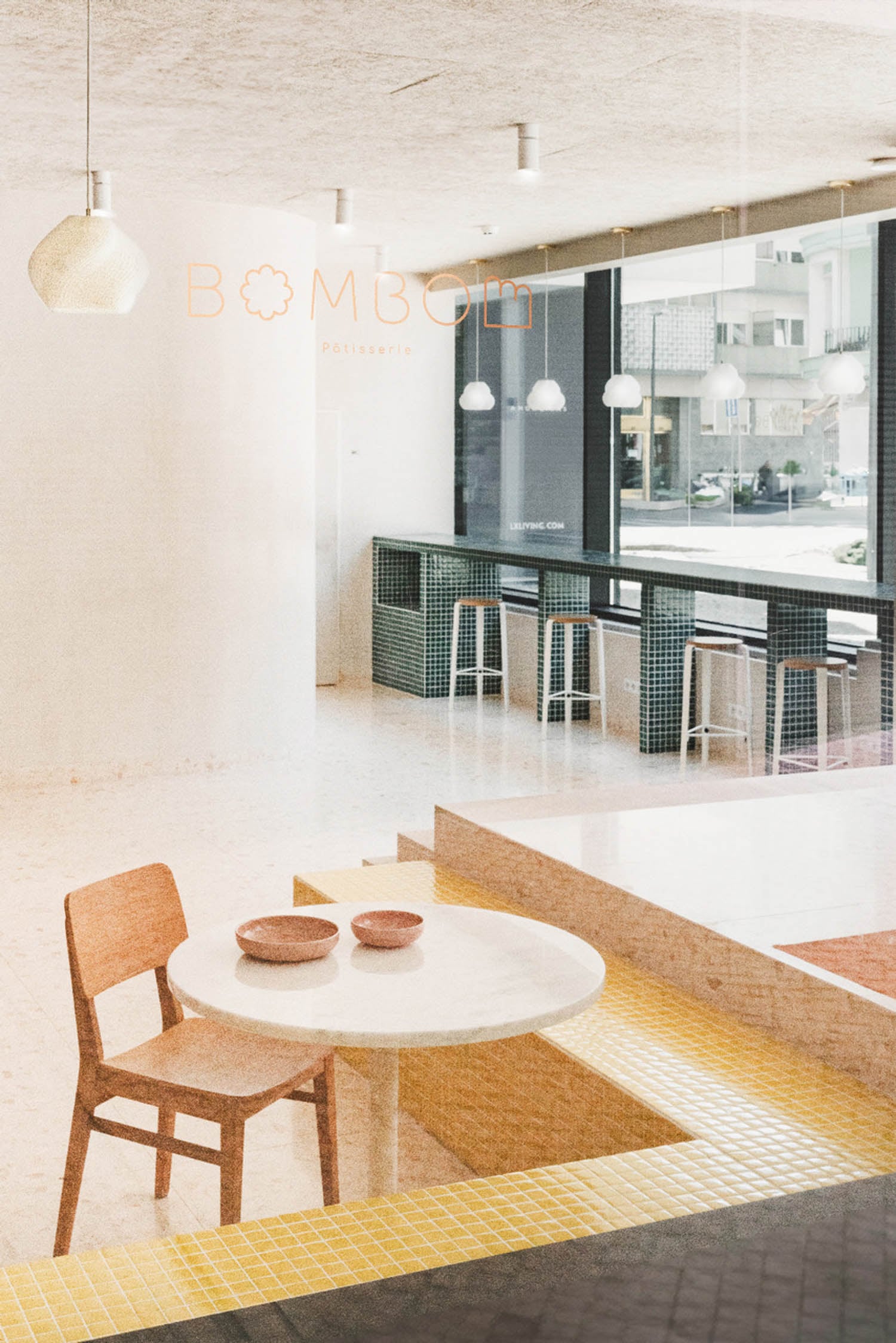 view of interior with chair and table