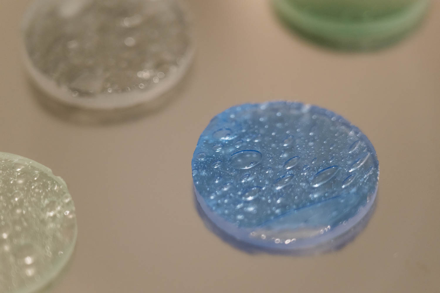 circular glass tiles