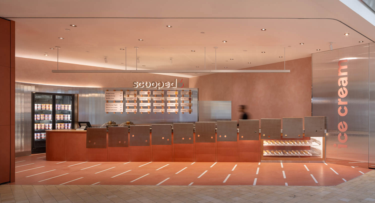 front entrance of Scooped at Square One by Kilogram Studio