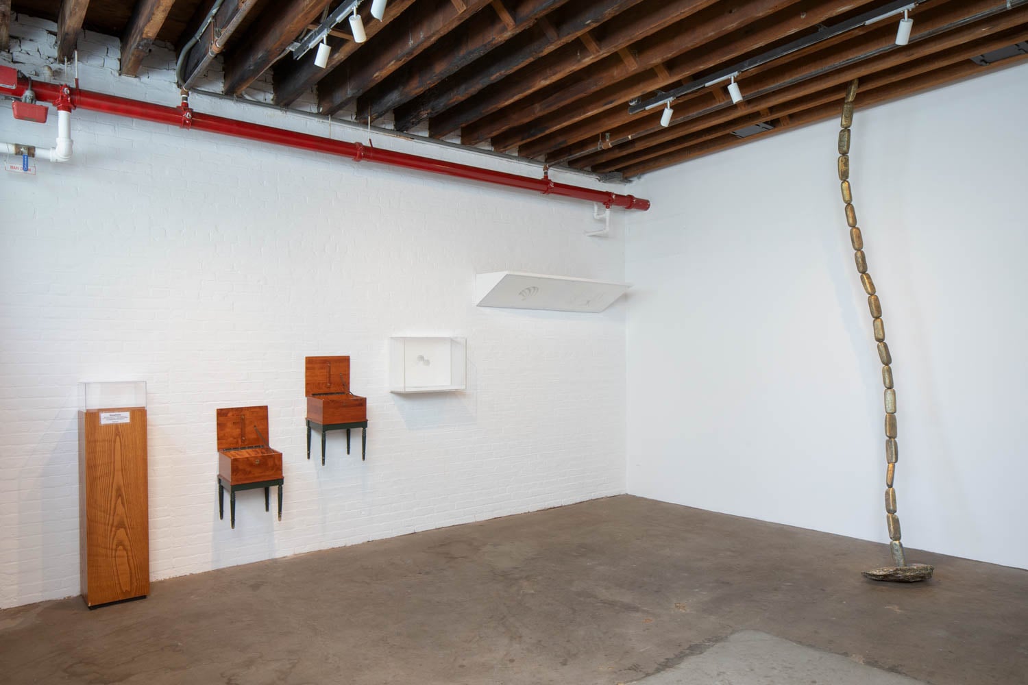 art gallery with multiple art pieces