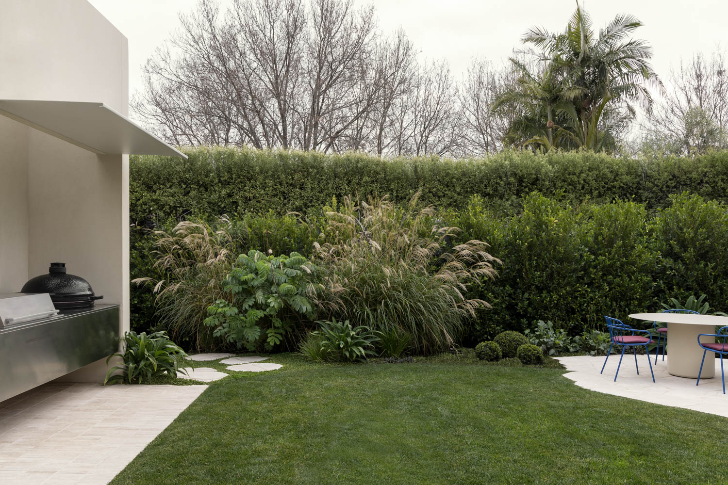 A backyard space
