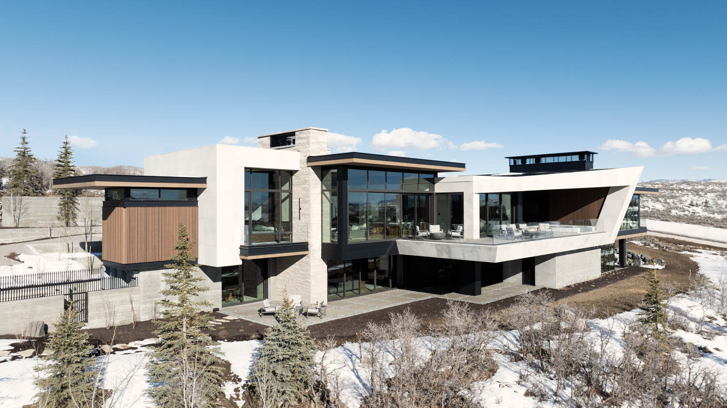 exterior shot of Pinnacle Sky House