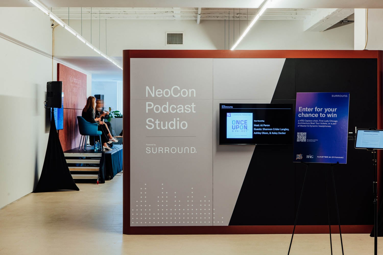 entrance to Once Upon a Project