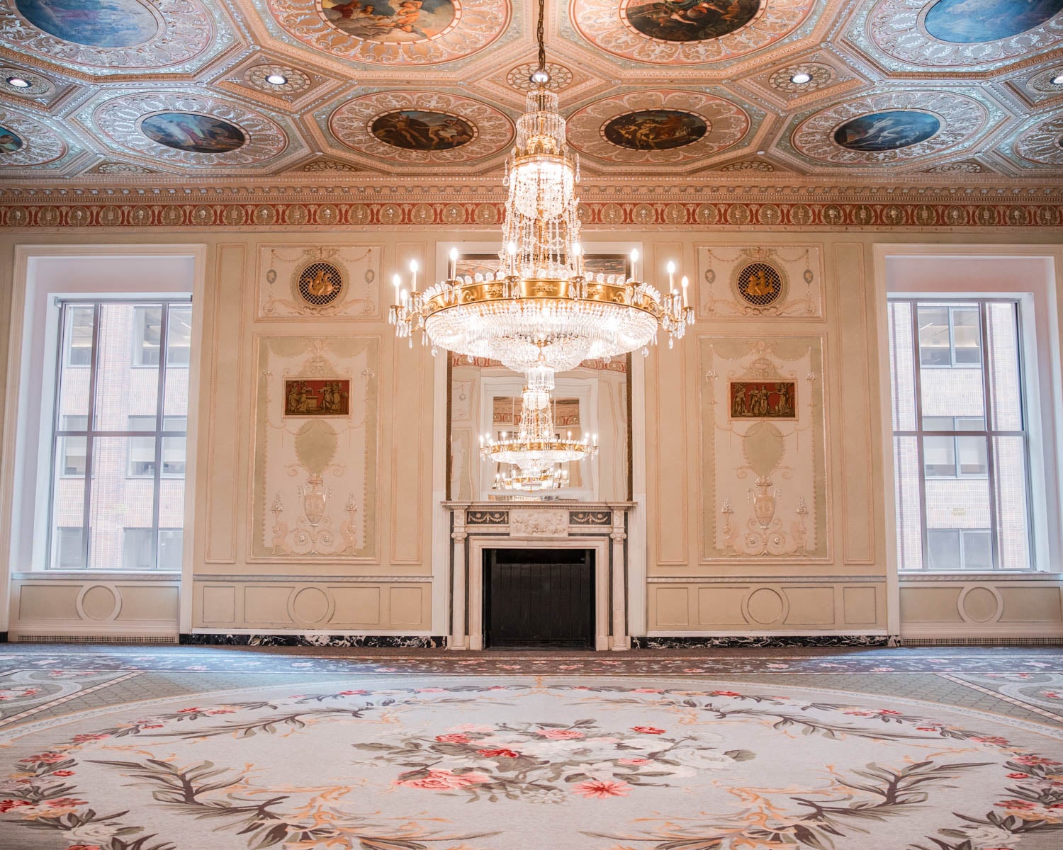 Basildon ballroom at Waldorf Astoria