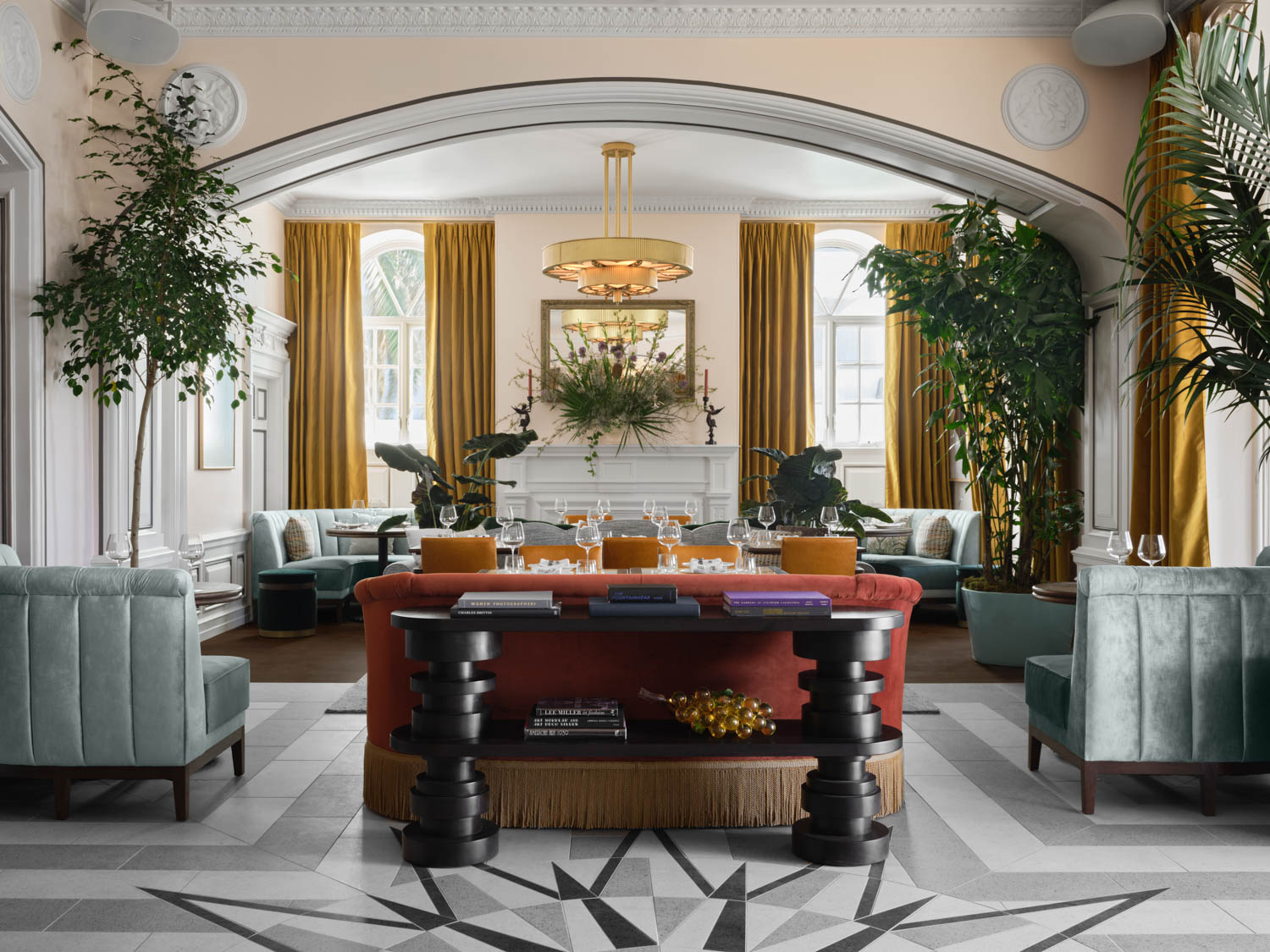 The Georgian dining room