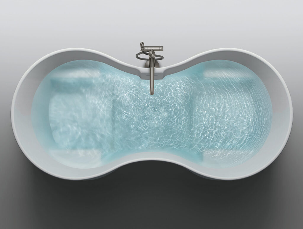 A sink with a fauced bowl and a fauced fauced fauced fa