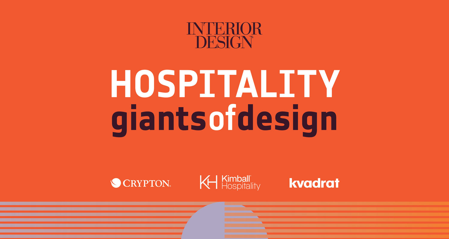 hospitality giants of design logo on orange background