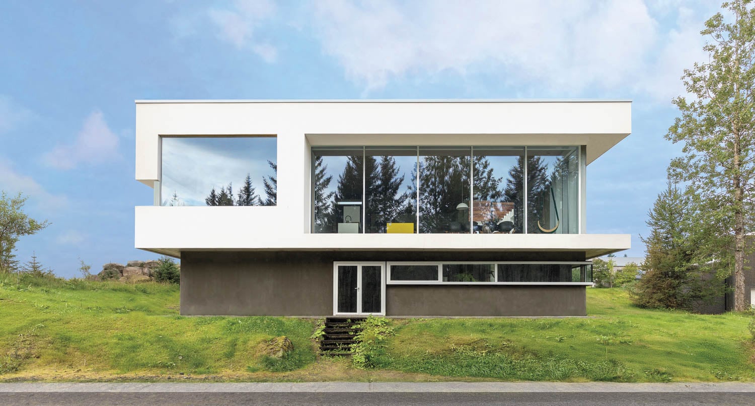 exterior facade of home