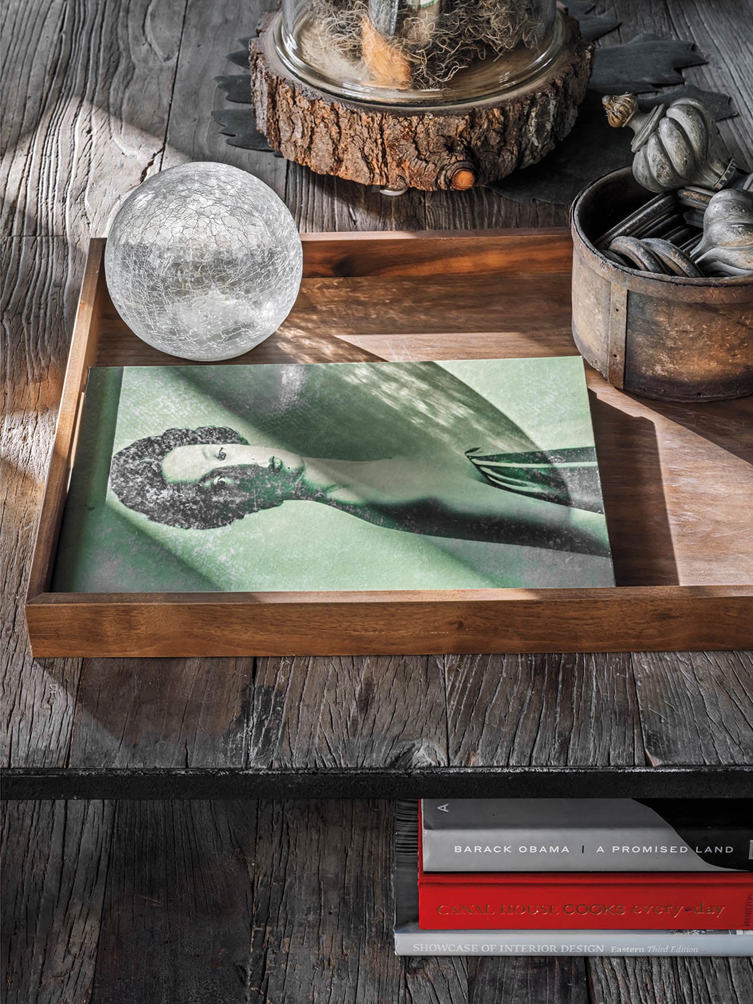 tabletop curios on desk