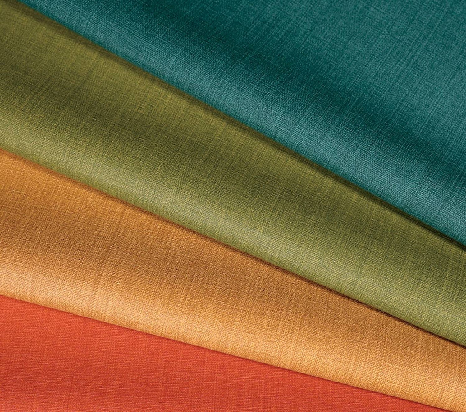 A variety of different colors of fabric.
