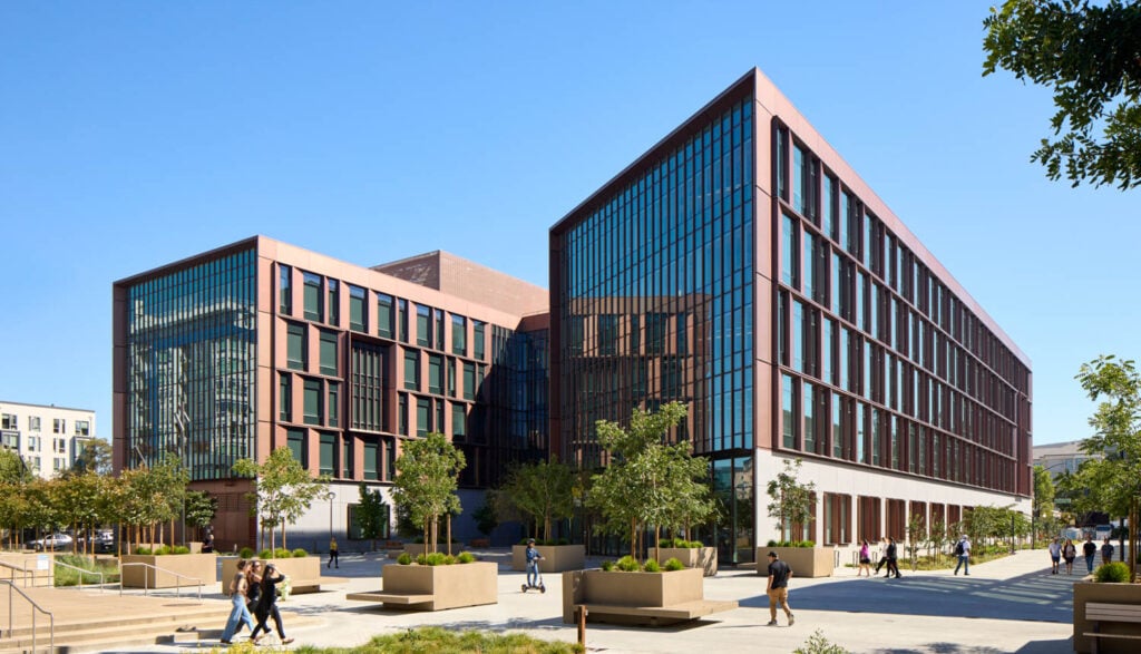 exterior facade of 500 County Center