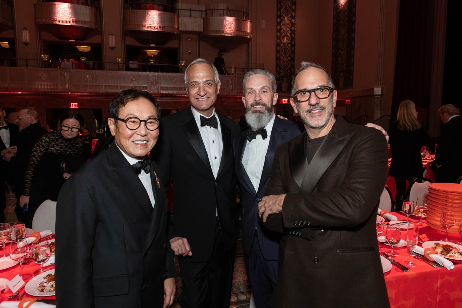 attendees at Hall of Fame