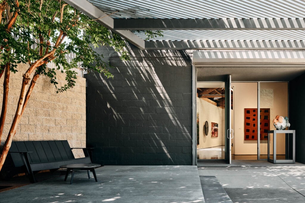 exterior facade of gallery space