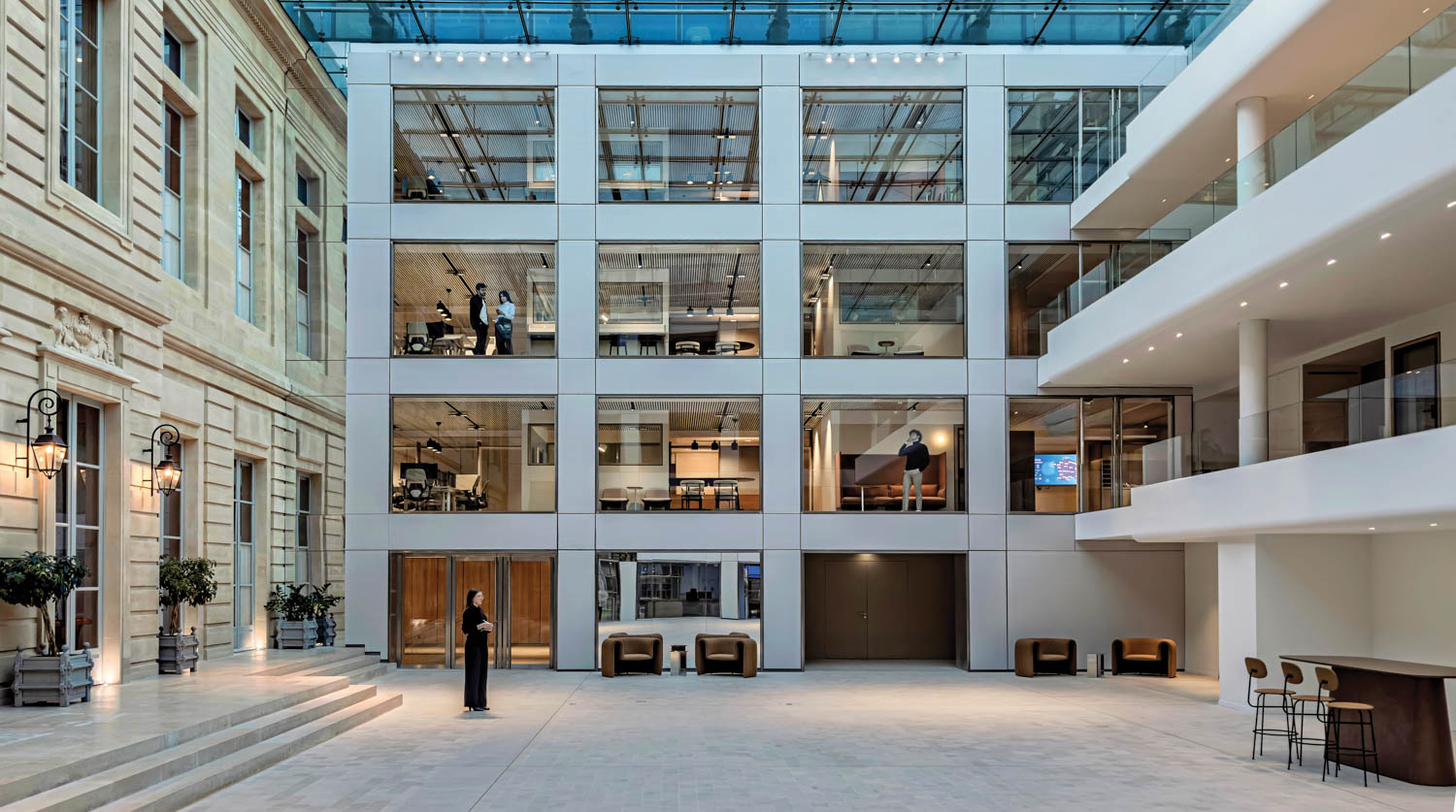 interior of large corporate office