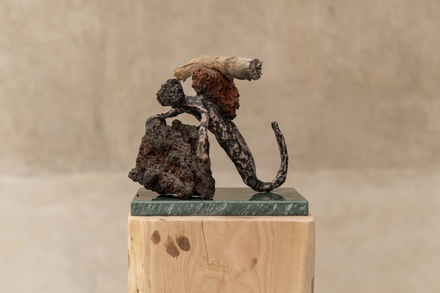 animal sculpture closeup