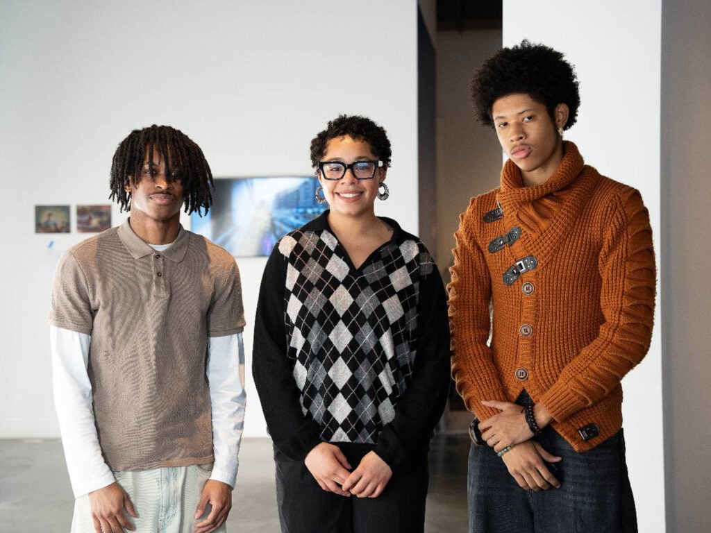 three risd students 