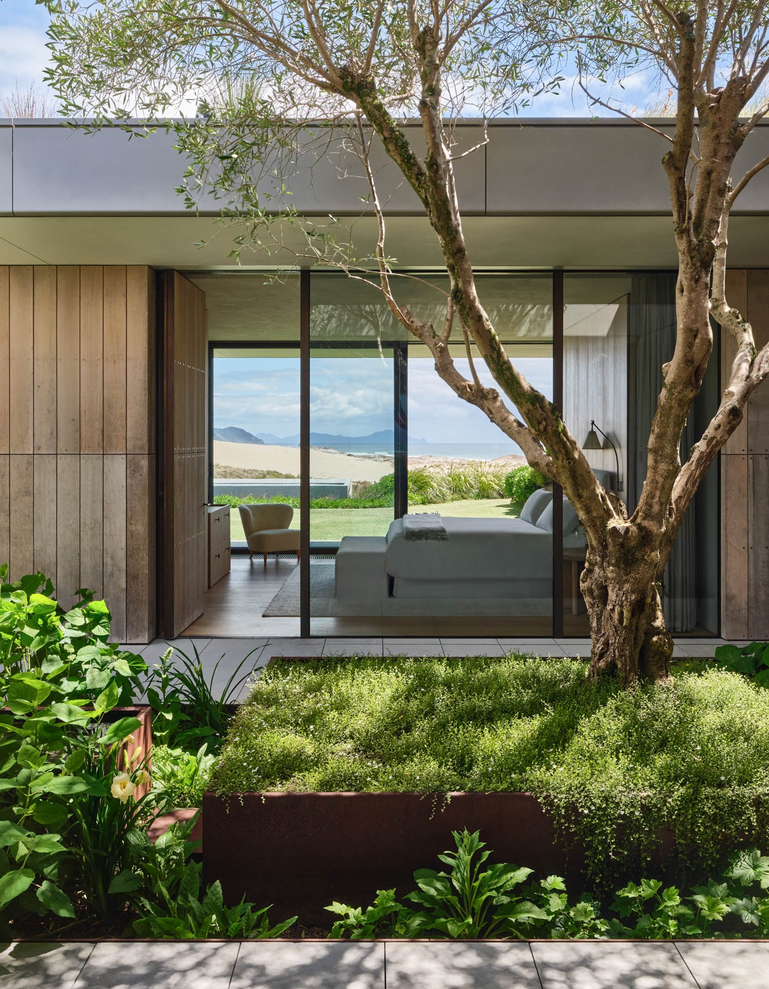 exterior facade of New Zealand home