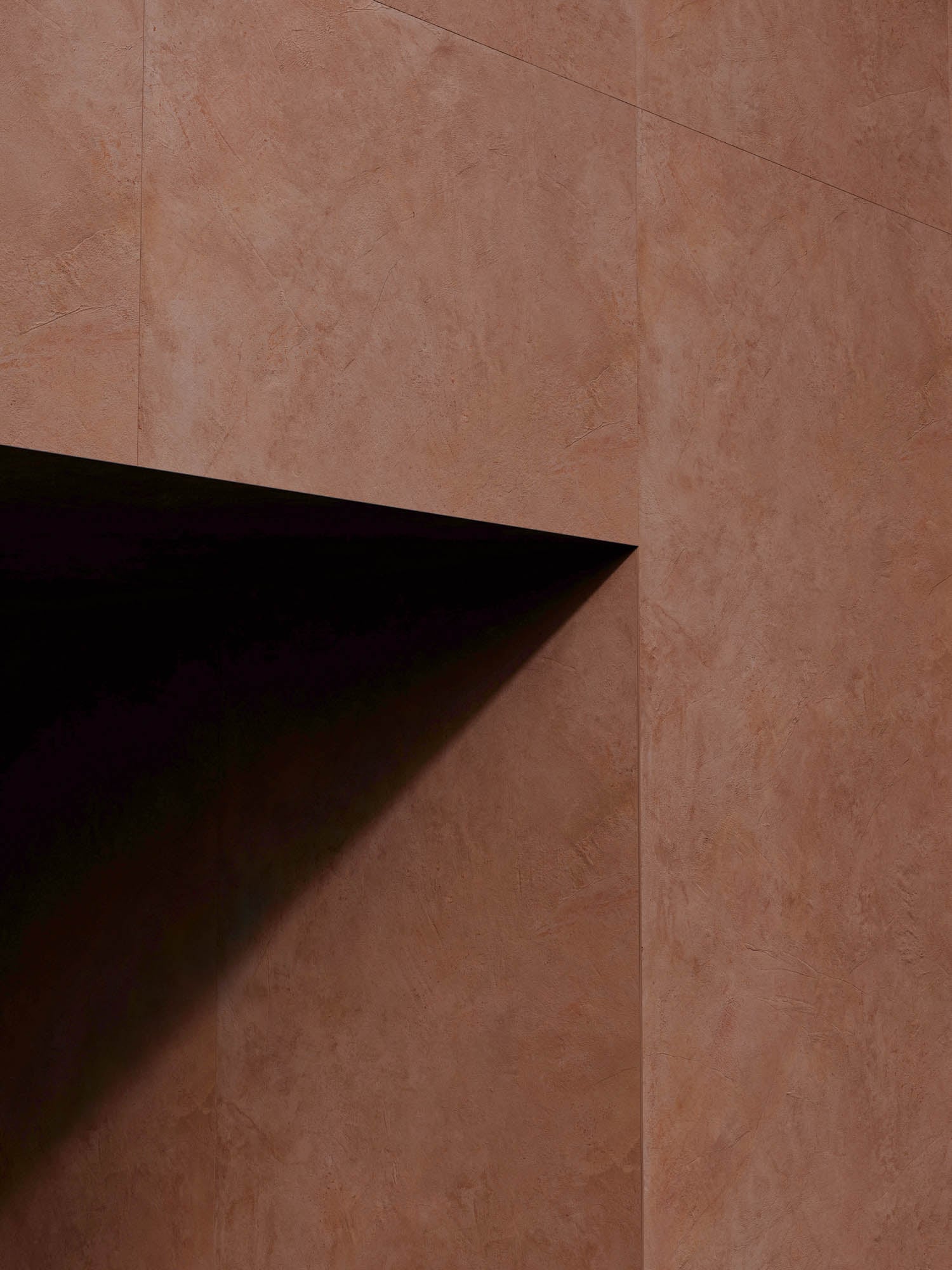 corner of island in brown