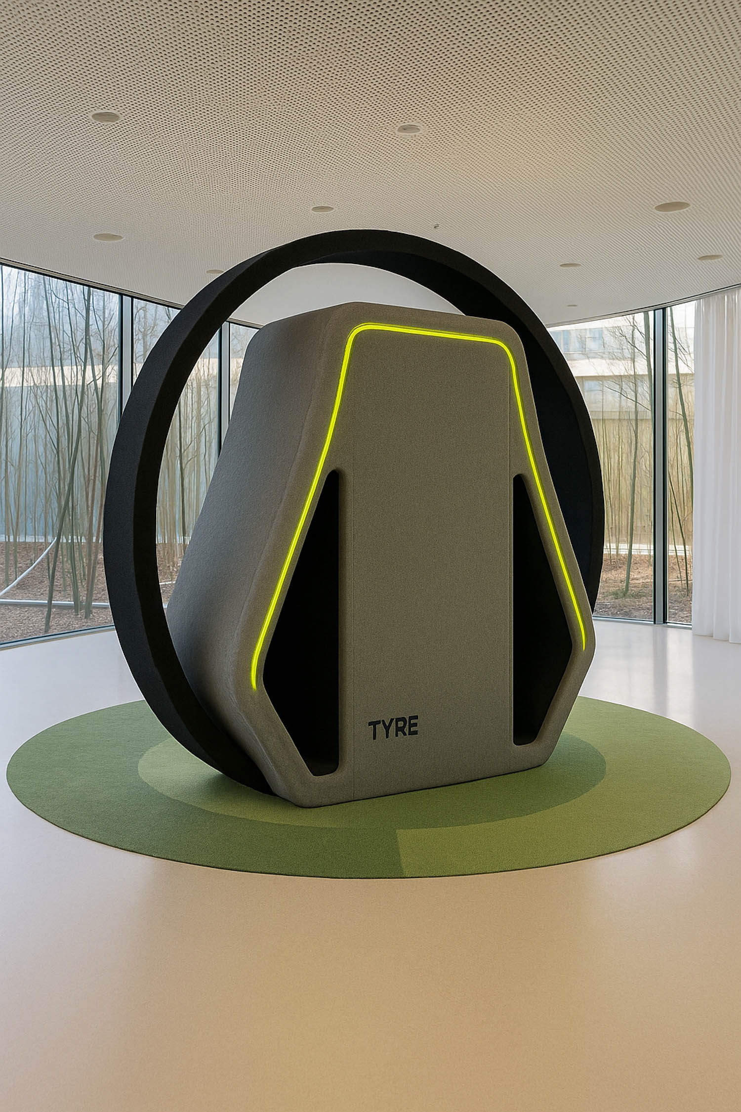 techno pod in room