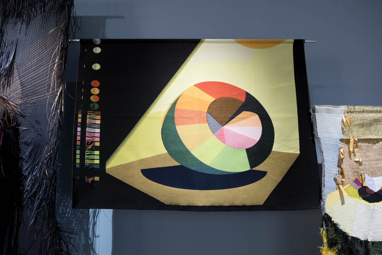 view of color wheel in room